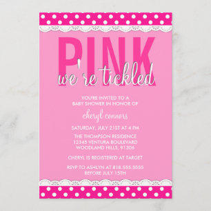 Invitation de baby shower de roses indien