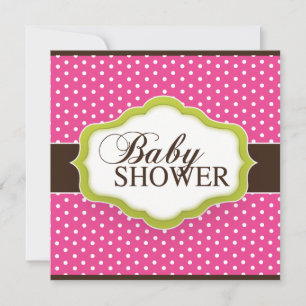 Invitation de Baby shower fantasque
