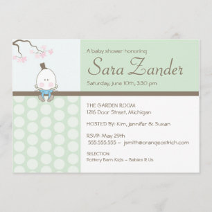 Invitation de baby shower - Humpty Dumpty