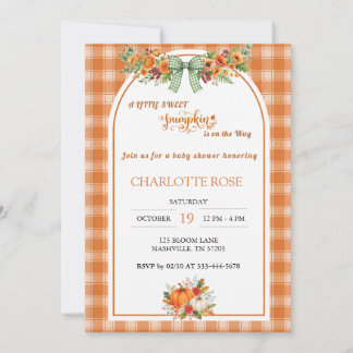 Invitation de Baby Shower pour la naissance de vot