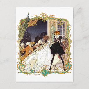 Invitation de bal de costume/mariage du 18e siècle