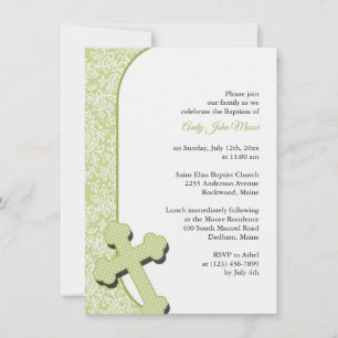Invitation de baptême
