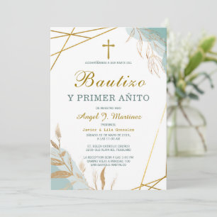 Invitation de Baptême et Premier Anniversaire