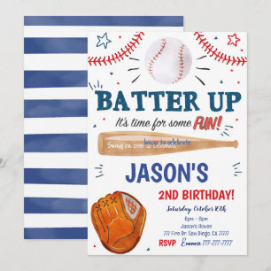 Invitation de baseball 