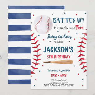 Invitation de baseball
