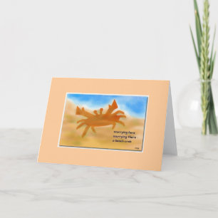 Invitation de beach party ou carte de voeux