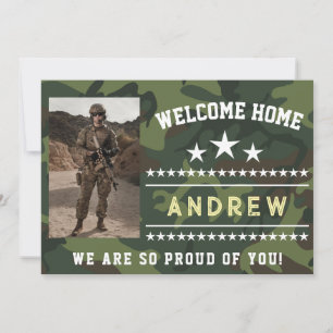 Invitation de bienvenue à la maison militaire – Ga