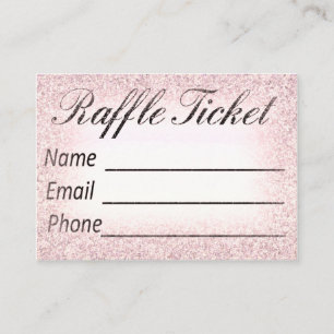 Invitation de billet de loterie