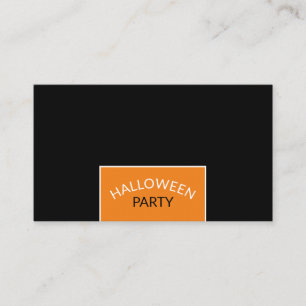Invitation de billets de la fête d'Halloween moder