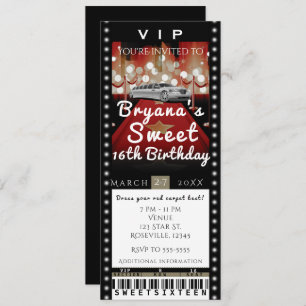 Invitation de billets pour la soirée VIP de Limo d