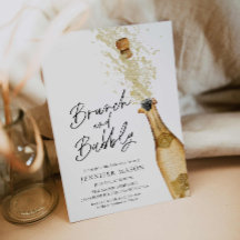 Invitation de Brunch et de Bubbly