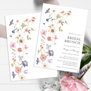 Invitation de Brunch nuptial floral