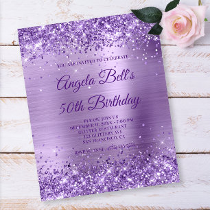 Invitation de budget en feuille d'aluminium paille