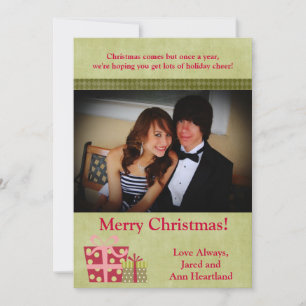 Invitation de cadeaux de Noël 5x7