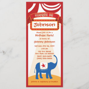 Invitation de carnaval