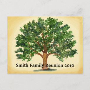 Invitation de carte postale de la Réunion de