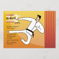 Invitation de ceinture noire