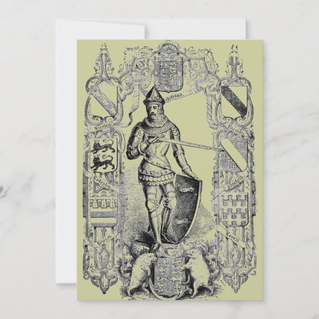 Invitation de chevalier (Devant)