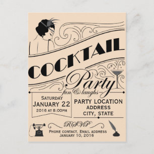 Invitation de cocktail