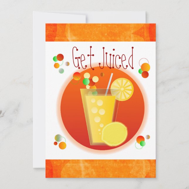 Invitation de Cocktail informel (Devant)