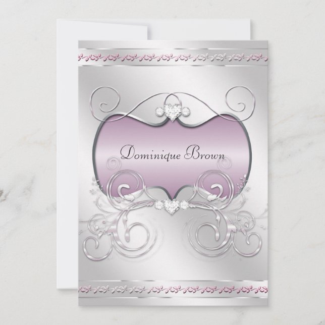 Invitation de coeurs et de remous (Devant)