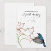 Invitation de colibri