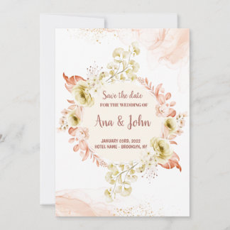 Invitation de conception mariage