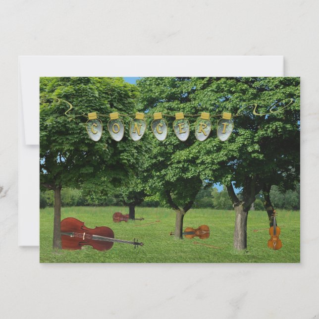 Invitation de concert (Devant)