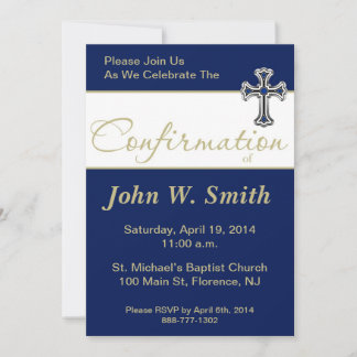 invitation de confirmation