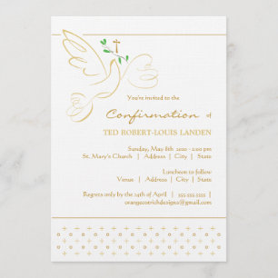 Invitation de confirmation