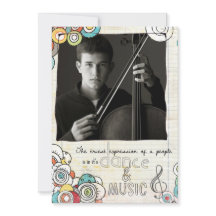 invitation de considérant de musique