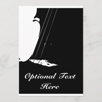 Invitation de considérant de violon