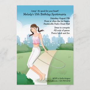 Invitation de corde à sauter