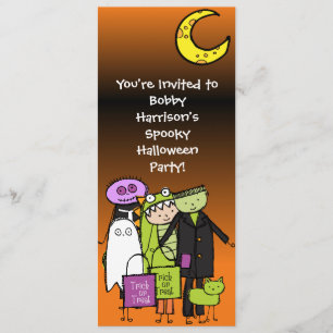 Invitation de coutume de Halloween Spooktacular