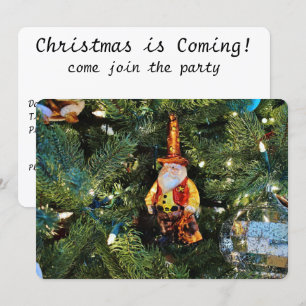 Invitation de Cowboy Père Noël
