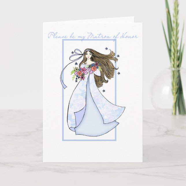 Invitation de dame de honneur (Devant)