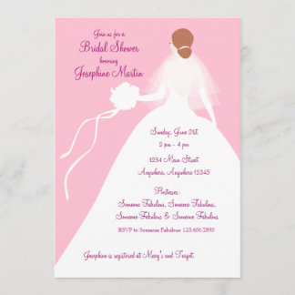 Invitation de déjeuner de Fête de la mariée