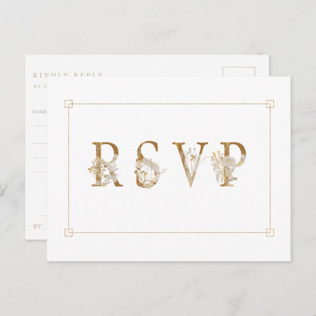 Invitation de demande de chanson RSVP de mariage f (Devant / Derrière)