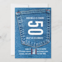 Invitation de Denim Pocket
