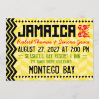 Invitation de destination de la JAMAÏQUE