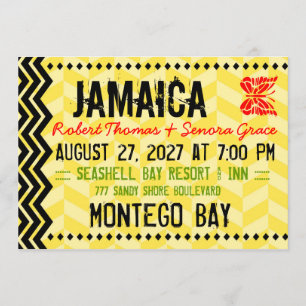 Invitation de destination de la JAMAÏQUE