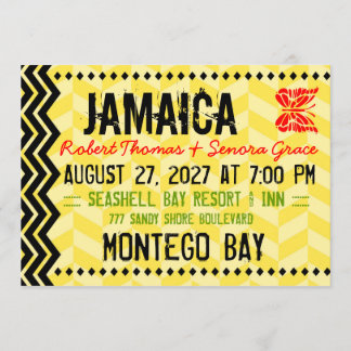 Invitation de destination JAMAICA