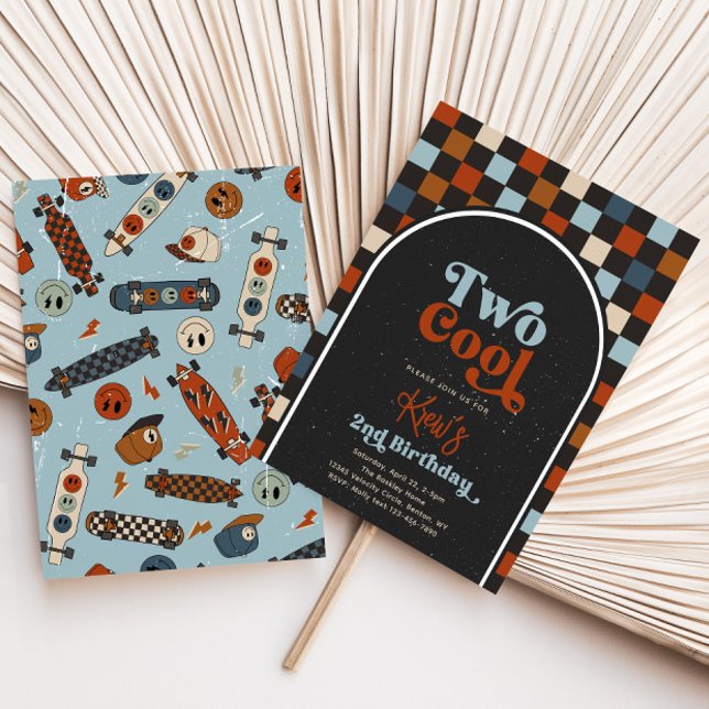 Invitation de deux Cool | Skate (Créateur téléchargé)