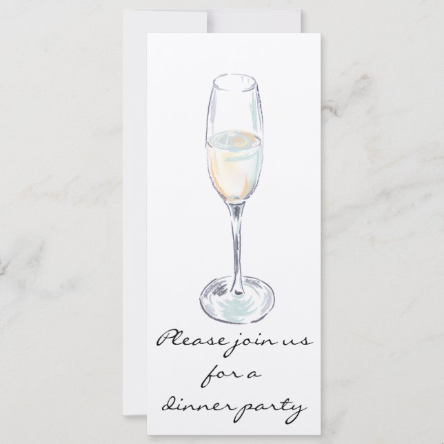 Invitation de dîner (Devant)