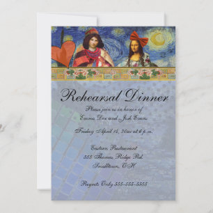 Invitation de dîner de répétition drôle et fantais
