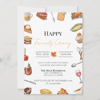 Invitation de don d'amis