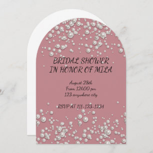 INVITATION DE DOUCHE BRIDAL