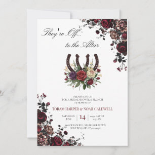 Invitation de douche de mariée de Derby du Kentuck