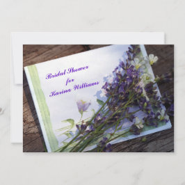 Invitation de douche nuptiale
