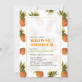 Invitation de douche nuptiale Mariage tropicale mo